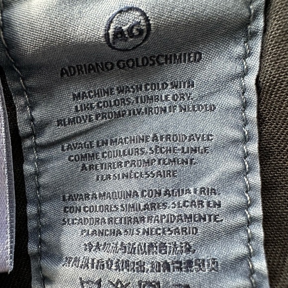 Adriano Goldschmied The Angel Bootcut Jeans Black Size 30R - Picture 9 of 15